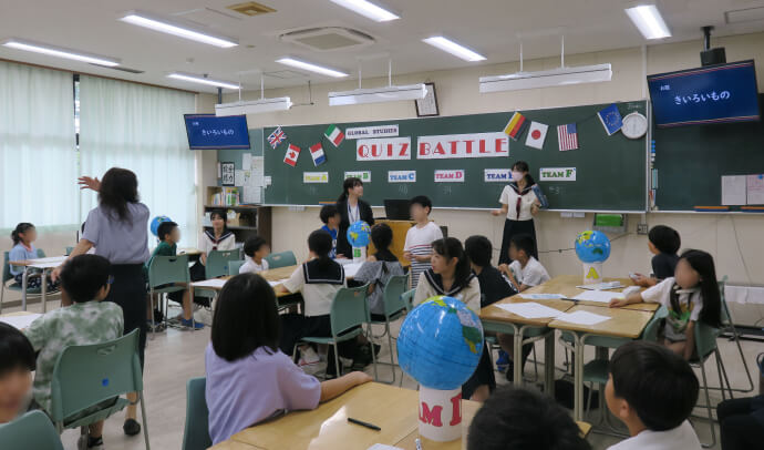 クイズバトルで盛り上がります