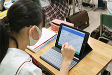 単子葉類と双子葉類の違いを学んだらタブレットで実践