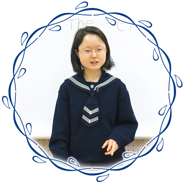 流暢な英語で話すNさん 流暢な英語で話すNさん