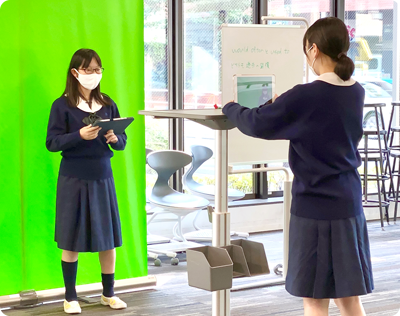 動画撮影の様子
