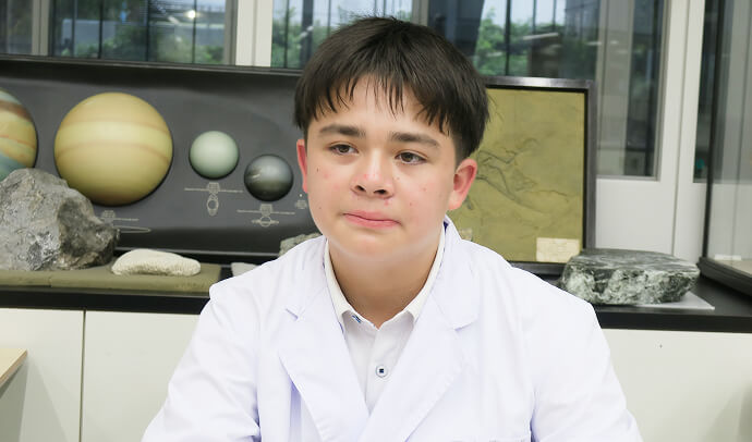 田中 開 ルーカスさん：中学2年生