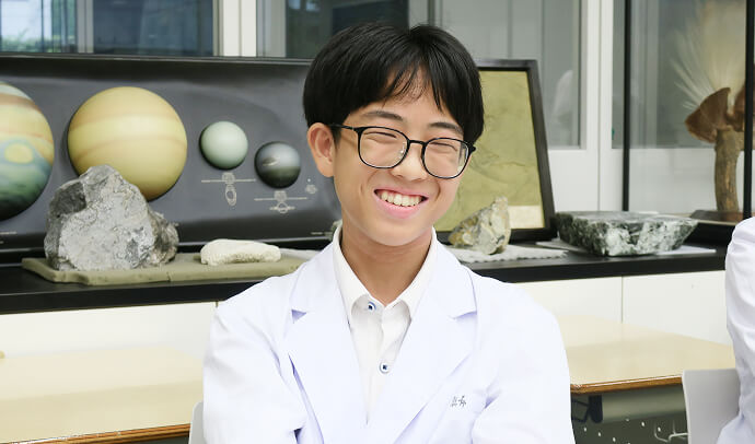 須山真希さん：中学2年生