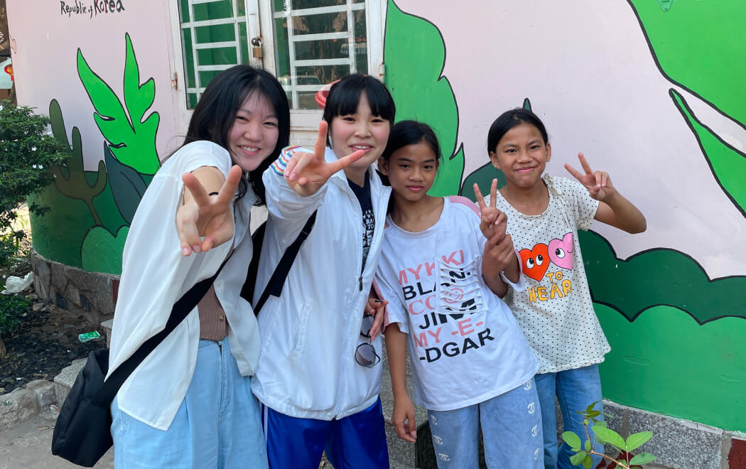 高校ではベトナムスタディツアーを実施しています