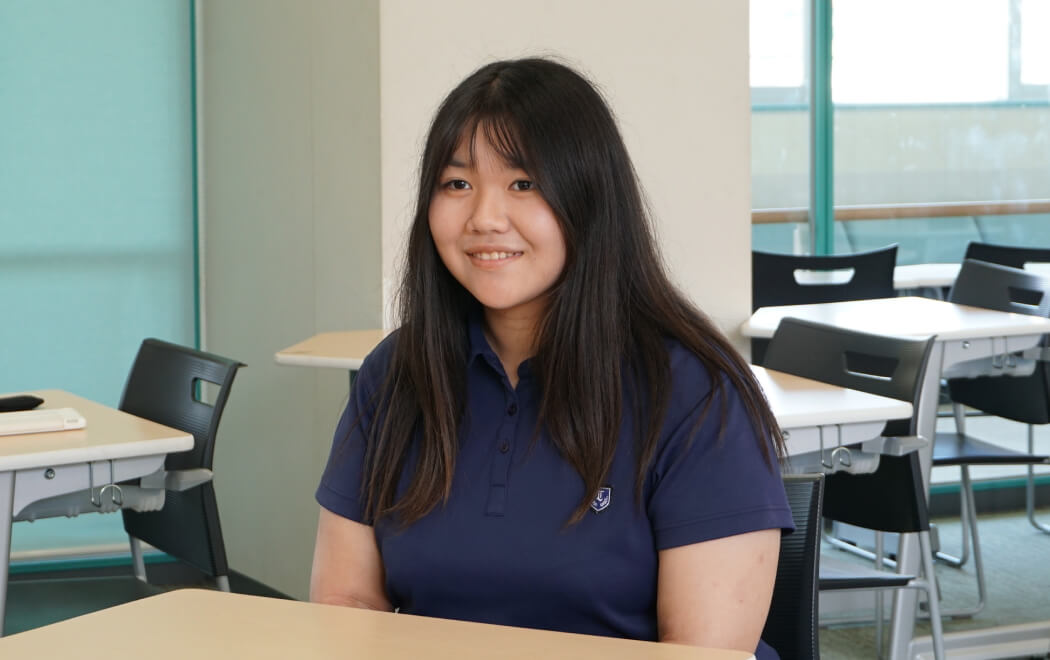 Y.M.さん（高3・模擬国連部 部長）