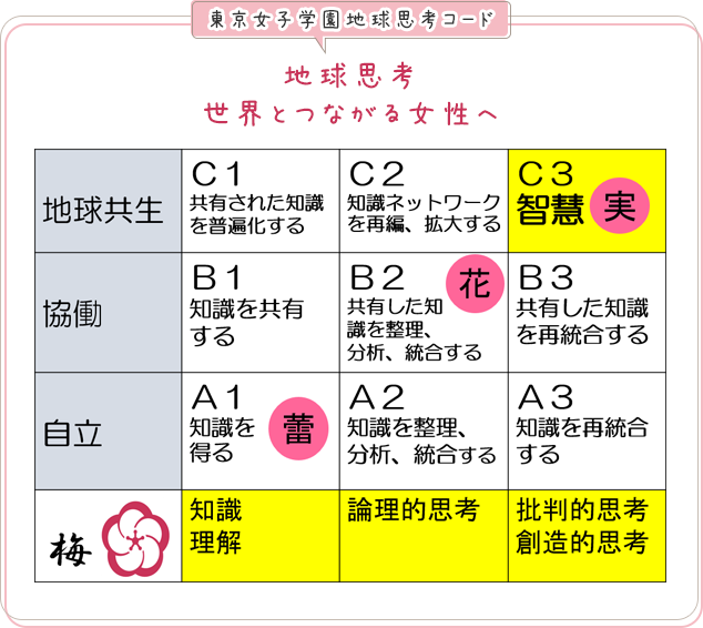 東京女子学園地球思考コード