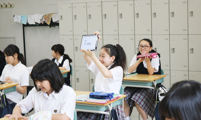 東京女子学園中学校・高等学校の授業のようす06