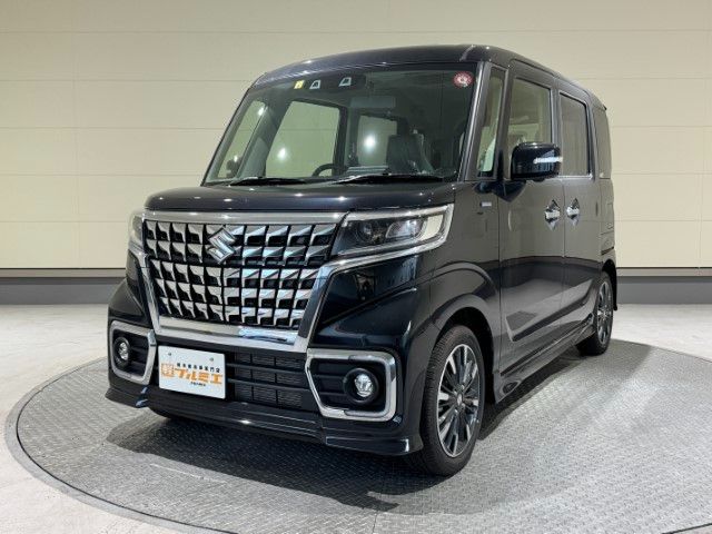 スペーシアカスタム オーディオレス【6083】R8/12/3車検満了　電子タバコのみ喫煙可能車両