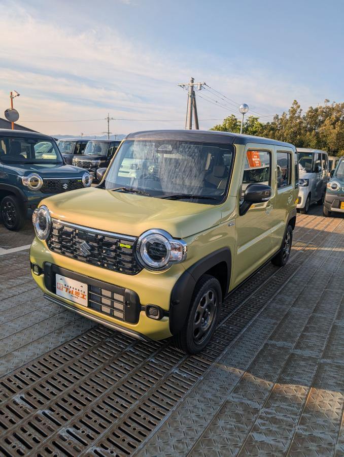 新型ハスラー　ハイブリッド車