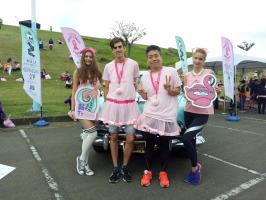2017 裙襬澎澎pink Run 2017 10 28 Marathon S World