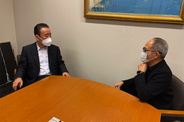 「都議選、地力の勝負になる」自民党都連会長鴨下一郎衆議院議員