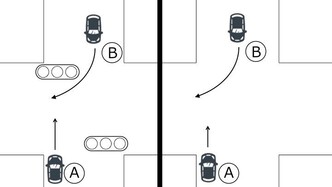 交差点事故での直進車と右折車の過失割合とは 事故対応のポイント 交通事故弁護士ナビ