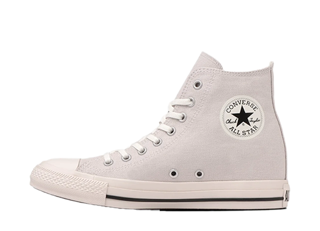 コンバース ウィメンズ オールスター インヒール Ｚ ハイ "ライトグレー" ライトグレー/ホワイト