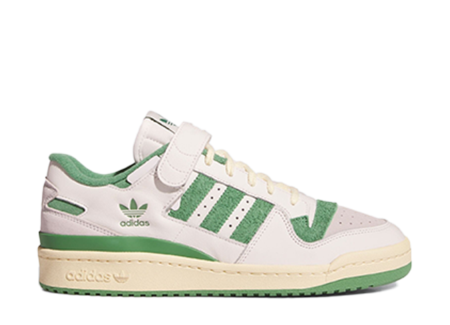 adidas Originals Forum 84 Low "Cloud White/Preloved Green/Easy Yellow" Cloud White/Preloved Green/Easy Yellow