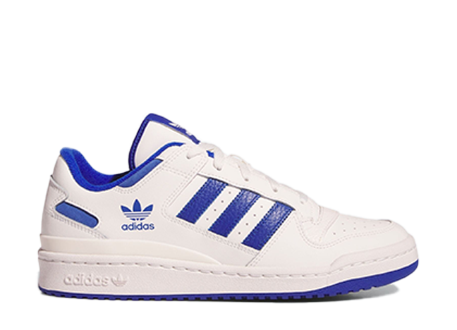 adidas Originals Forum Low CL "Core White/Team Royal Blue" Core White/Team Royal Blue/Core White