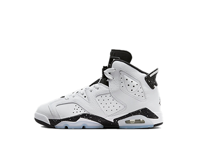 Nike GS Air Jordan 6 Retro "White and Black" White/Black