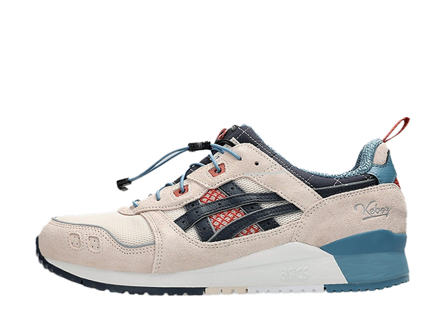 KEBOZ × mita sneakers × Asics Gel-Lyte 3 OG "TAITO" Almond Peach/Navy