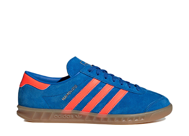 adidas Originals WMNS Hamburg "Blue Bird" Blue Bird/Solar Orange/Gum