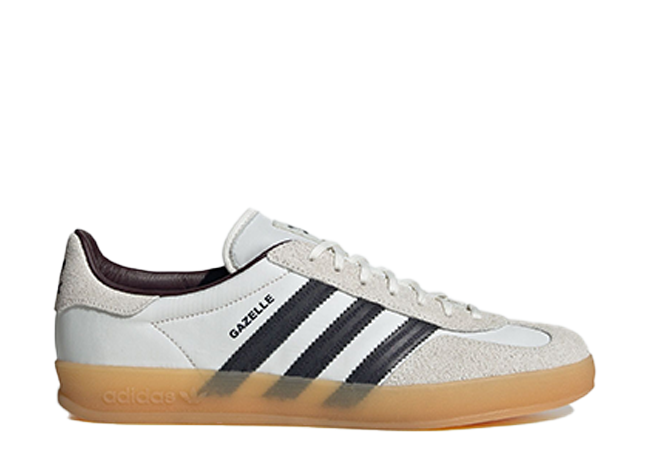 柴田ひかり × アディダス オリジナルス ガゼル インドア "コアホワイト" コアホワイト/ナイトグレー/クリームホワイト