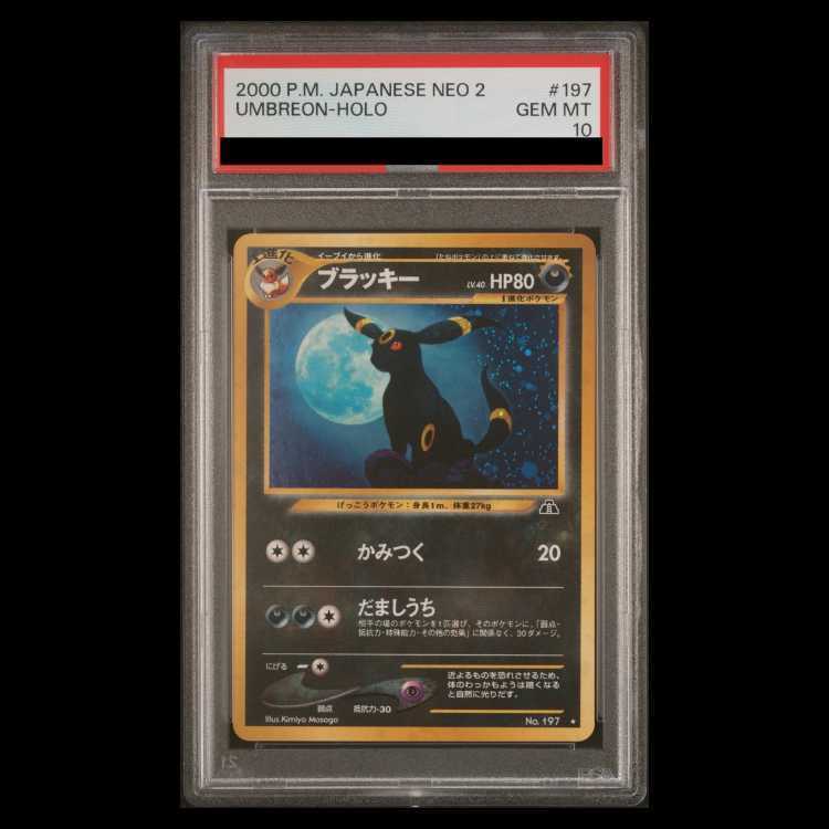 【PSA10】ブラッキー キラ 旧裏