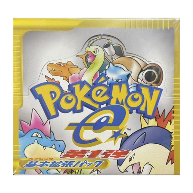 Pokemon Card e Vol.1 Basic Expansion Pack Box Unopened