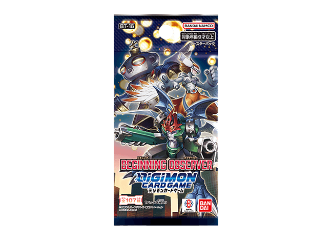 DIGIMON CARD GAME Booster Pack BEGINNING OBSERVER 【BT-16】 Unopened Pack