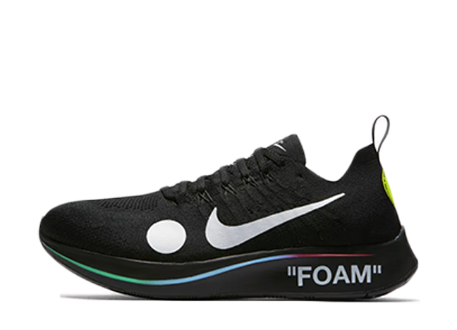 Off-White × Nike Zoom Fly Mercurial Flyknit "Black/White/Volt"