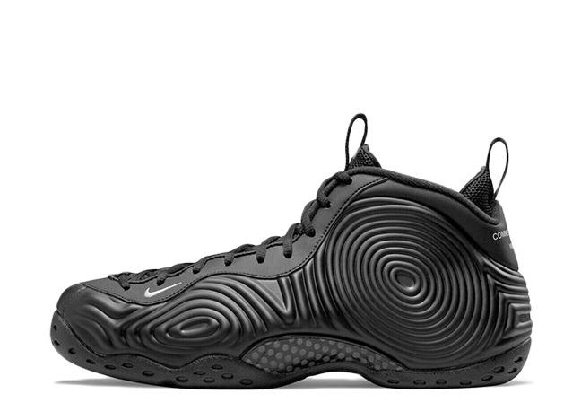 COMME des GAR?ONS × Nike Air Foamposite One "Black" Black/Black