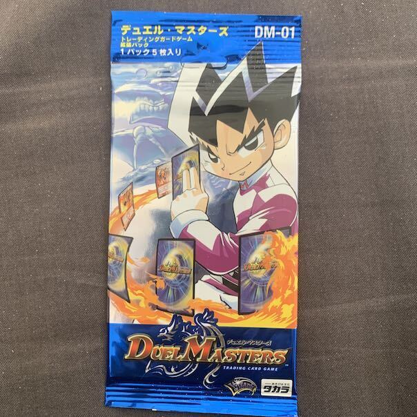 DM-01 Duel Masters TCG Expansion Pack 1st Duel Masters Unopened Pack