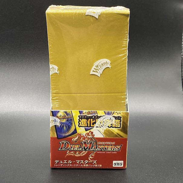 DM-02 Duel Masters TCG Expansion Pack 2nd Master Of Evolution Unopened BOX