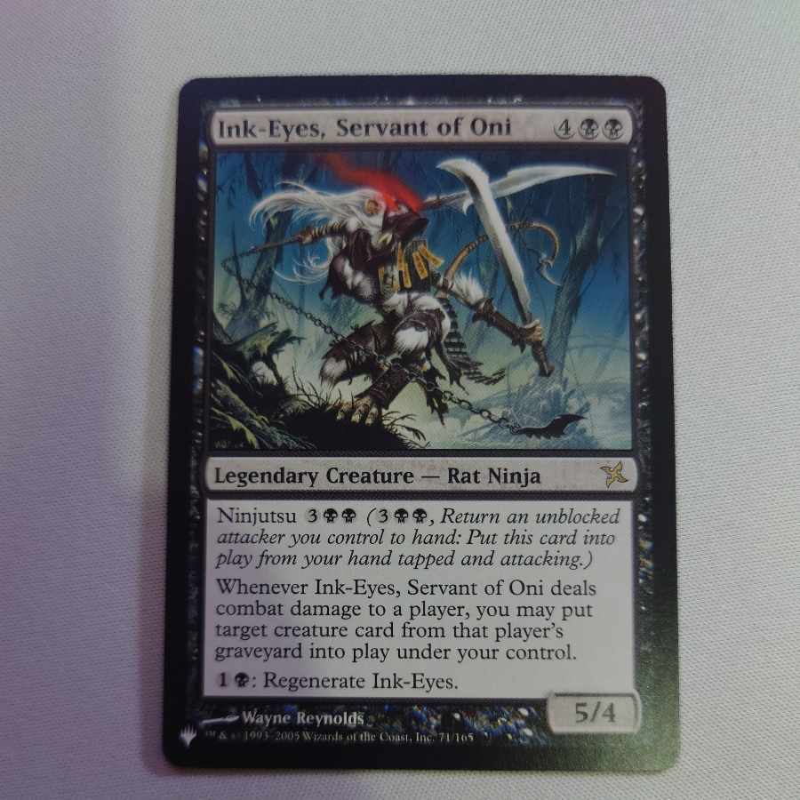 Ink-Eyes, Servant of Oni