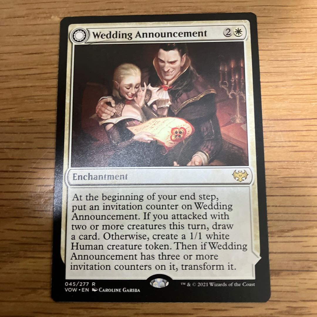 Wedding Announcement