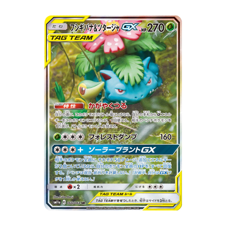 フシギバナ＆ツタージャGX