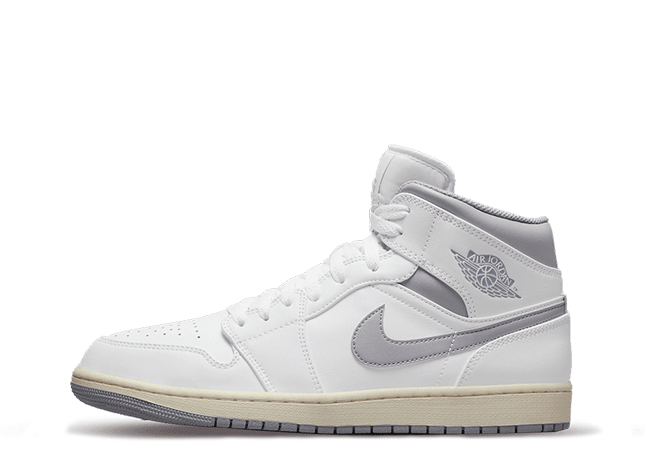 Nike Air Jordan 1 Mid "Vintage Grey" White/Stealth