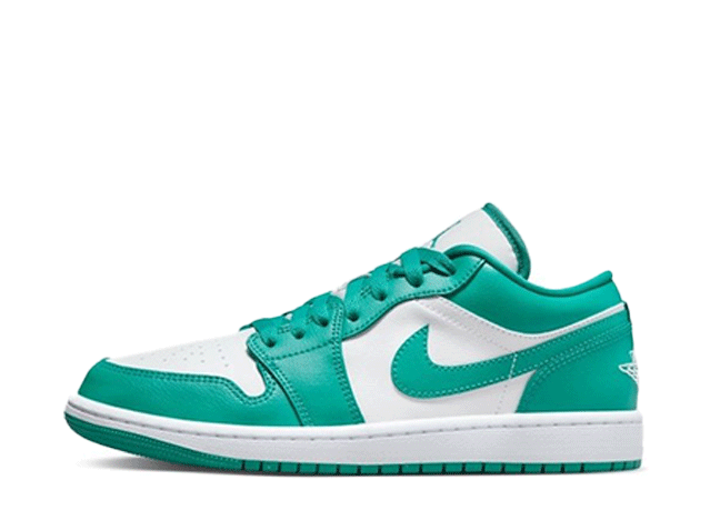 Nike Wmns Air Jordan 1 Low White/White/New Emerald