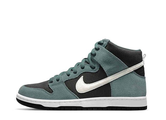 ナイキ SB ダンク ハイ Pro "ミネラル スレート スウェード" ブラック/グリーン