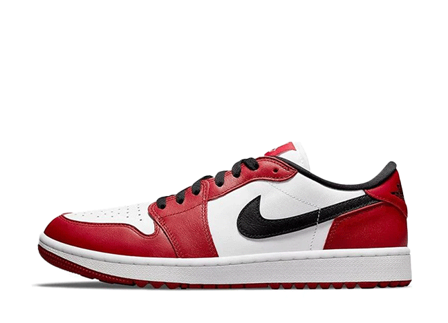 Nike Air Jordan 1 Low Golf "Chicago" Varsity Red/White-Black