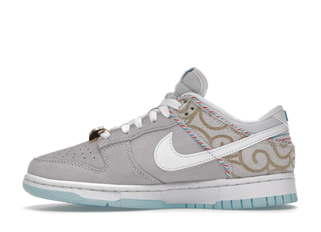 Nike Dunk Low Retro Se Barber Shop "Gray"