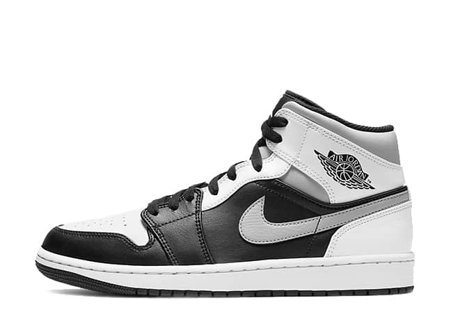 Nike Air Jordan 1 Mid Light Solar Flare Heather/White-Black