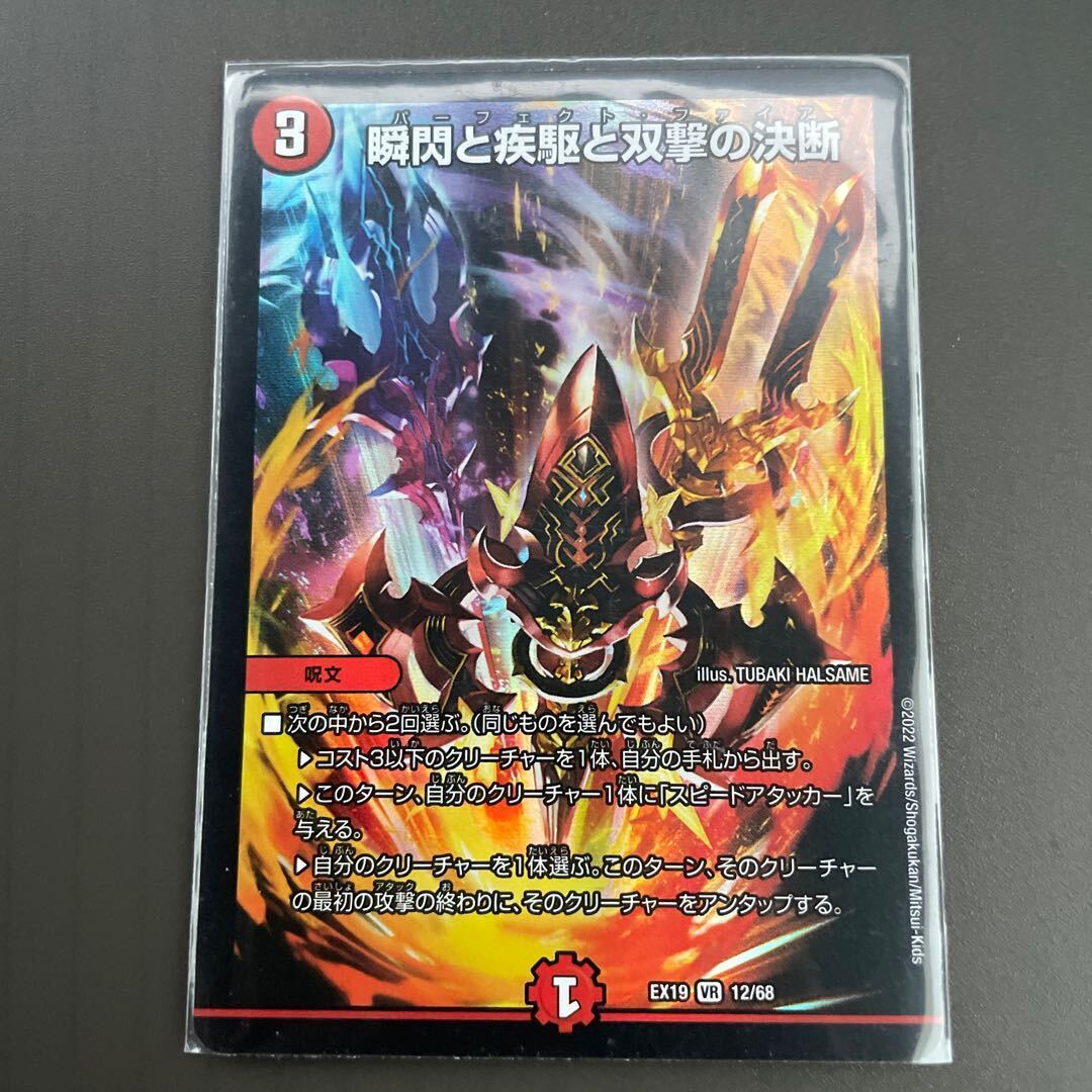 瞬閃と疾駆と双撃の決断