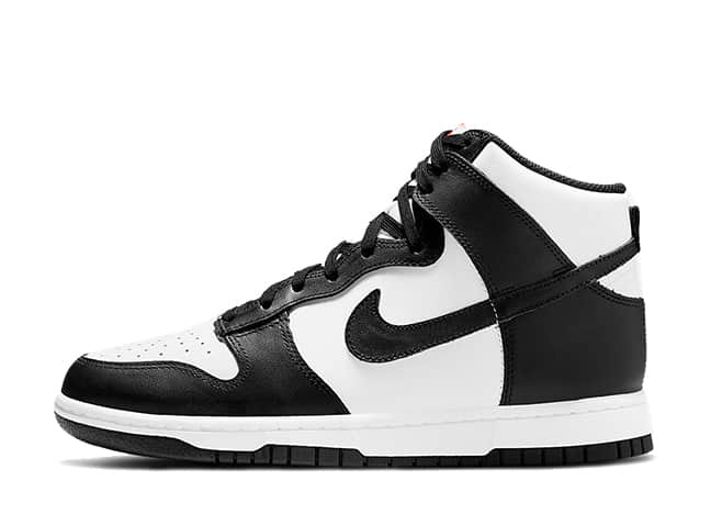 ナイキ ウィメンズ ダンク ハイ ホワイト/ブラック-ユニバーシティ レッド