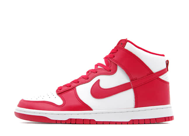 ナイキ ダンク ハイ "セント・ジョーンズ" ホワイト/ユニバーシティ レッド
