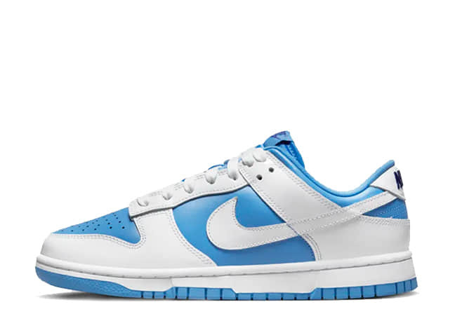 Nike Wmns Dunk Low Ess "Reverse Unc" University Blue/White-Royal Blue