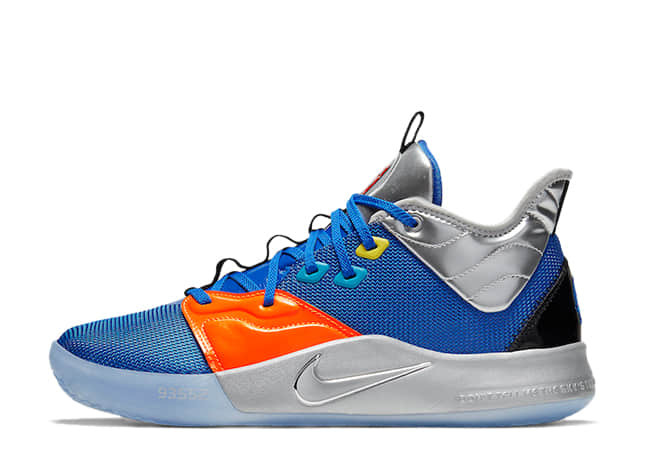 ナイキ Pg3 ナサ Ep レーサー ブルー/メタリック シルバー