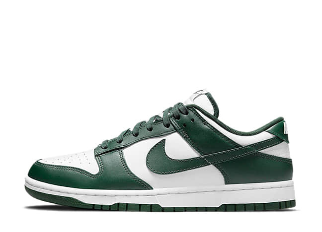Nike Dunk Low Retro White/Team Green-White-Total Orange