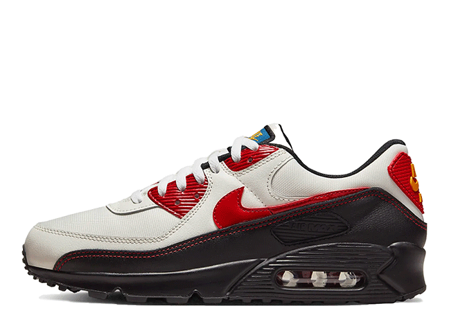 Nike Air Max 90 Se "Sail Red" Sail/Black/University Red