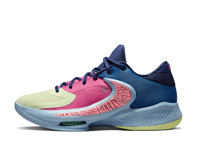 ナイキ ズームフリーク 4 "ダーク マリーナ ブルー/ピンクゲイズ/ミッドナイトネイビー/ベアリーボルト"
