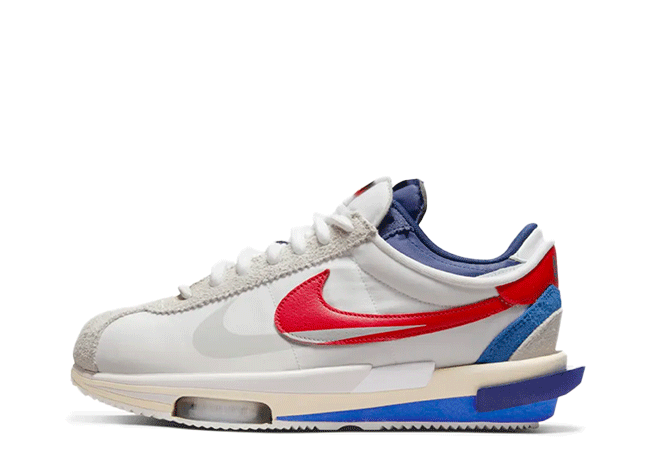 サカイ × ナイキ ズーム コルテッツ Sp "ホワイト アンド ユニバーシティレッド"