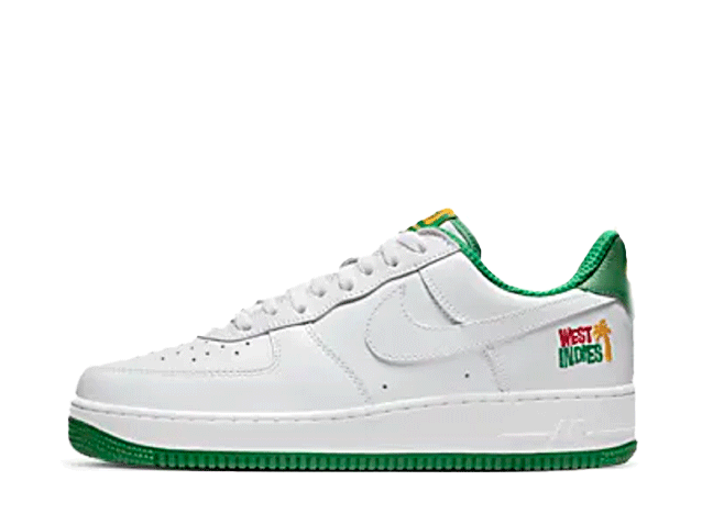 Nike Air Force 1 Low "West Indies" White/White-Classic Green