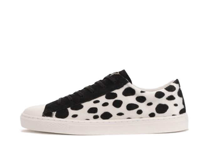 コンバース オールスター カップ DM-FUR OX "ホワイト/ブラック" ダルメシアン