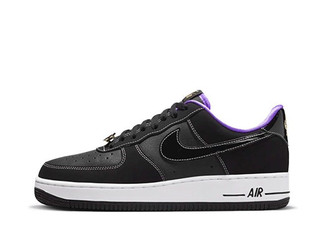 Nike Air Force 1 '07 LV8 Emb World Champ "Black" Black/Purple